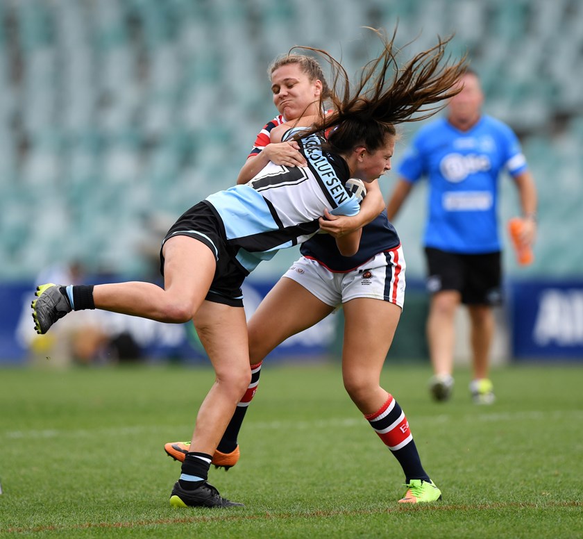A young Quincy Dodd playing Tarsha Gayle Cup for the Sharks.