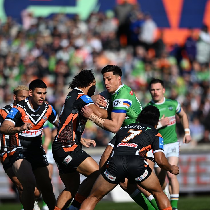 Super Saturday: Raiders v Wests Tigers; Dragons v Sea Eagles; Cowboys v Broncos