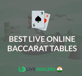 best live baccarat tables for players in India