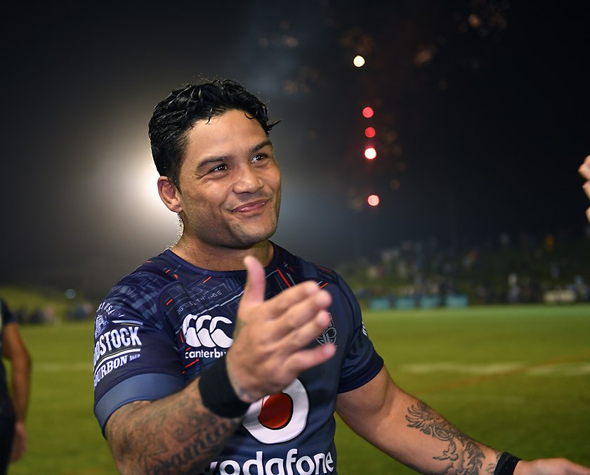 New Zealand Warriors hooker Issac Luke.