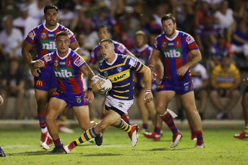 Parramatta Eels halfback Mitchell Moses.
