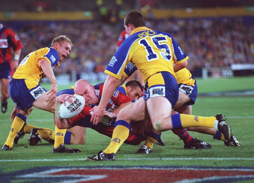 Knights back-rower Ben Kennedy.