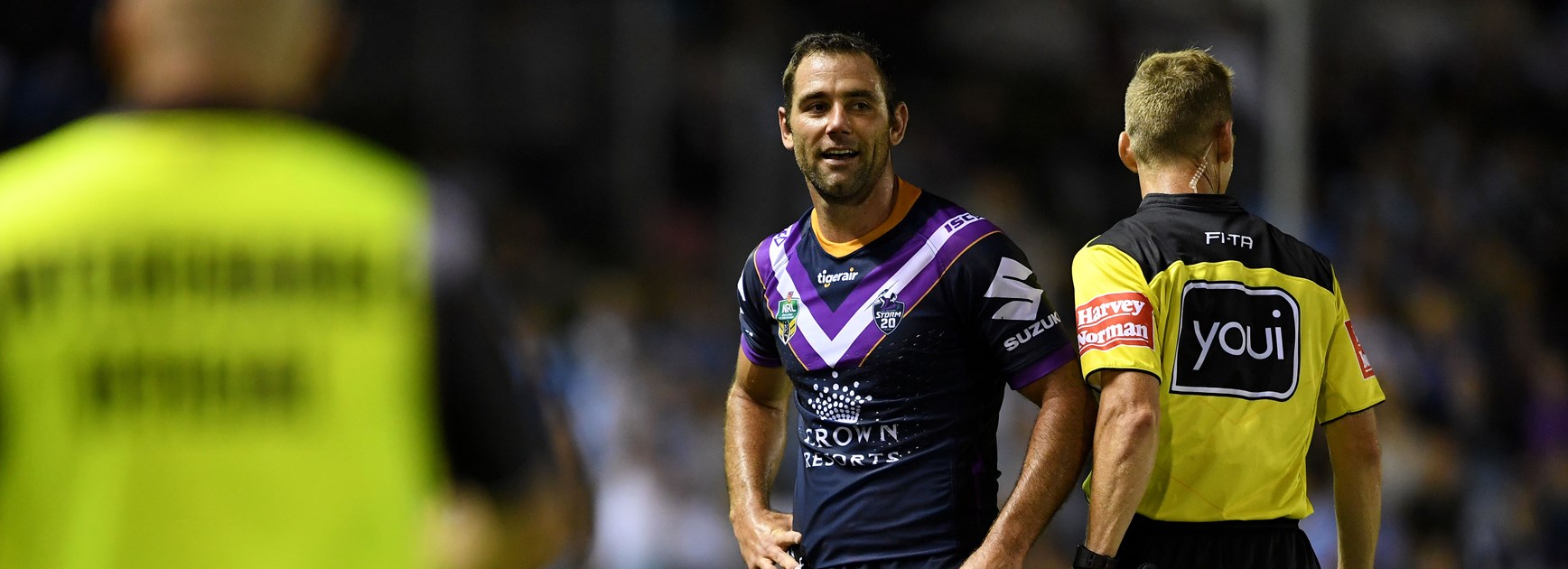 Melbourne Storm captain Cameron Smith.