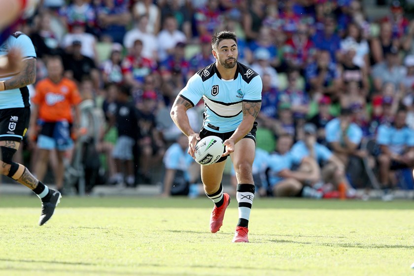 Sharks playmaker Shaun Johnson.