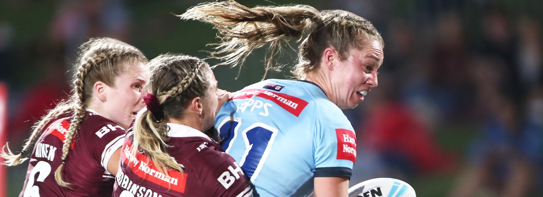 NSW captain Kezie Apps.