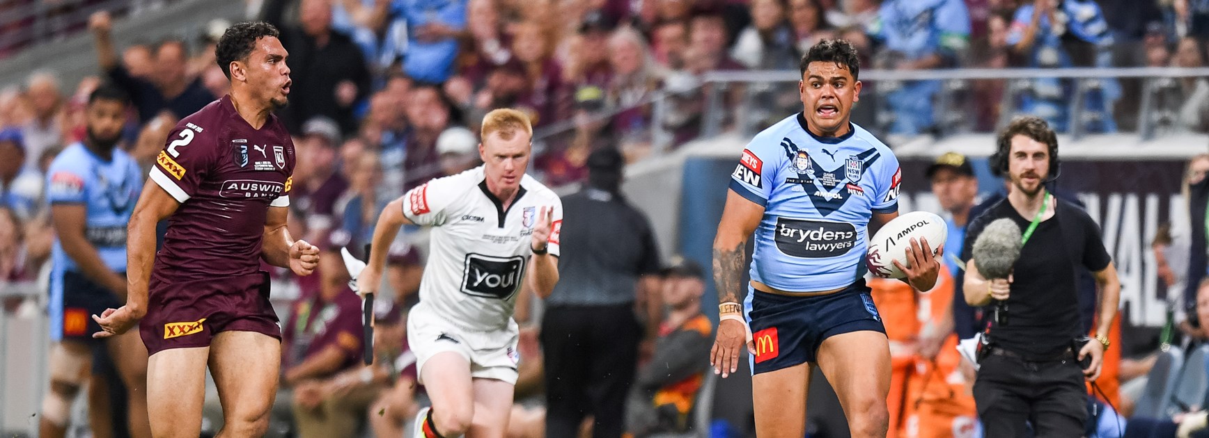 NSW centre Latrell Mitchell.