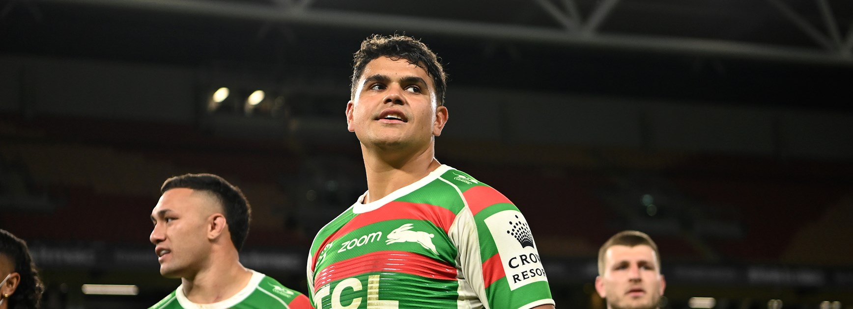 South Sydney fullback Latrell Mitchell.