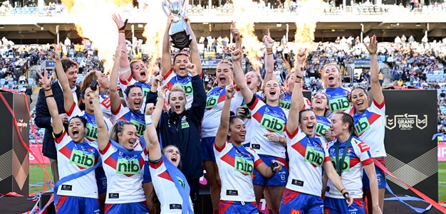 On the up and Upton: No.1 gun leads Knights to maiden NRLW title