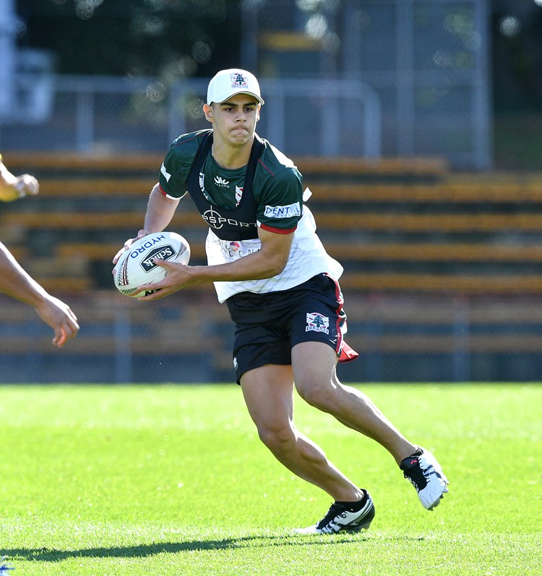 Bulldogs back Jacob Kiraz is one of the NRL stars in the Lebanon squad