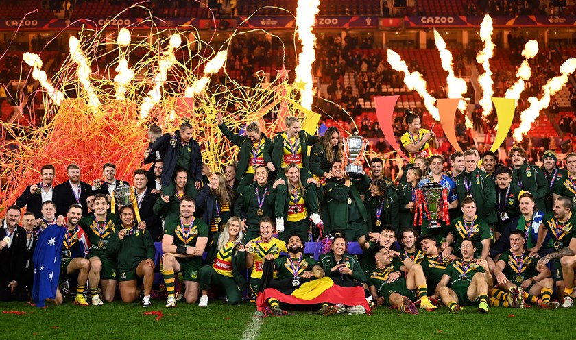 The Australian men's and women's teams and England Wheelchair team are No.1 in the IRL World Rankings