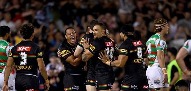 Panthers hold off fast finishing Rabbitohs