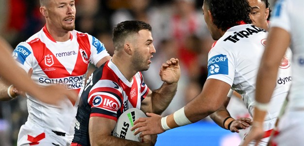 Super Saturday: Dragons v Roosters; Storm beat Knights; Cowboys v Bulldogs