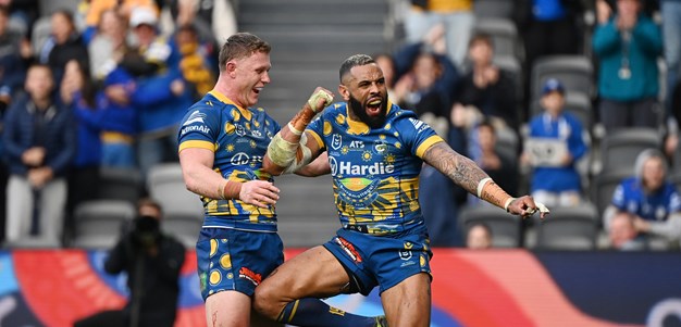 As it happened: Eels cling on in thriller; Rabbitohs dig deep