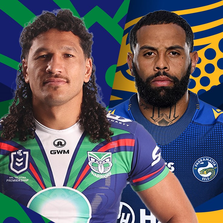 Warriors v Eels: Same 17 for Webster; Milestone for 'Foxx'