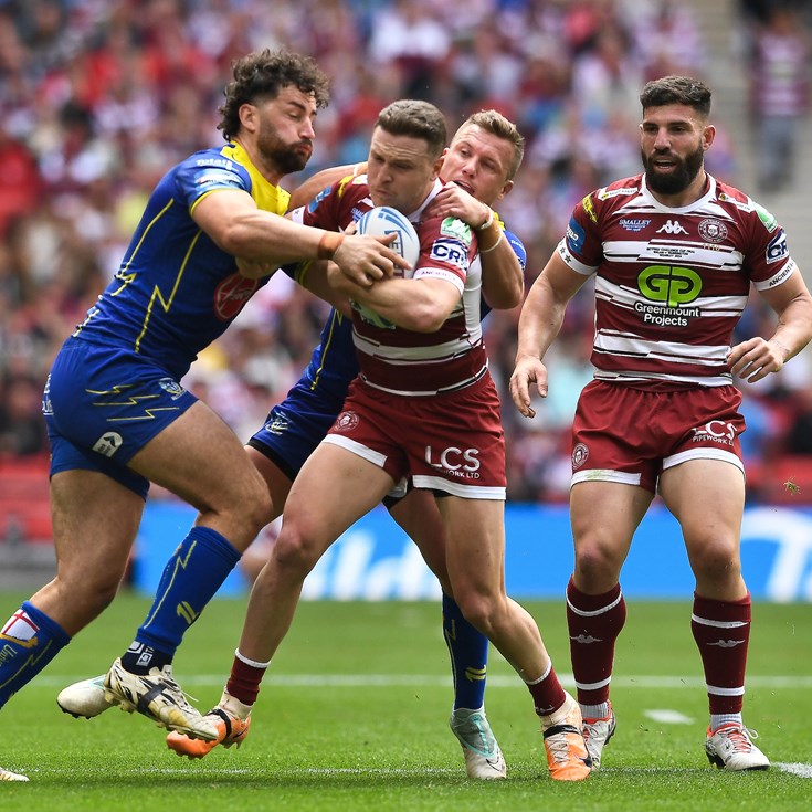 Wigan and Warrington name Las Vegas squads