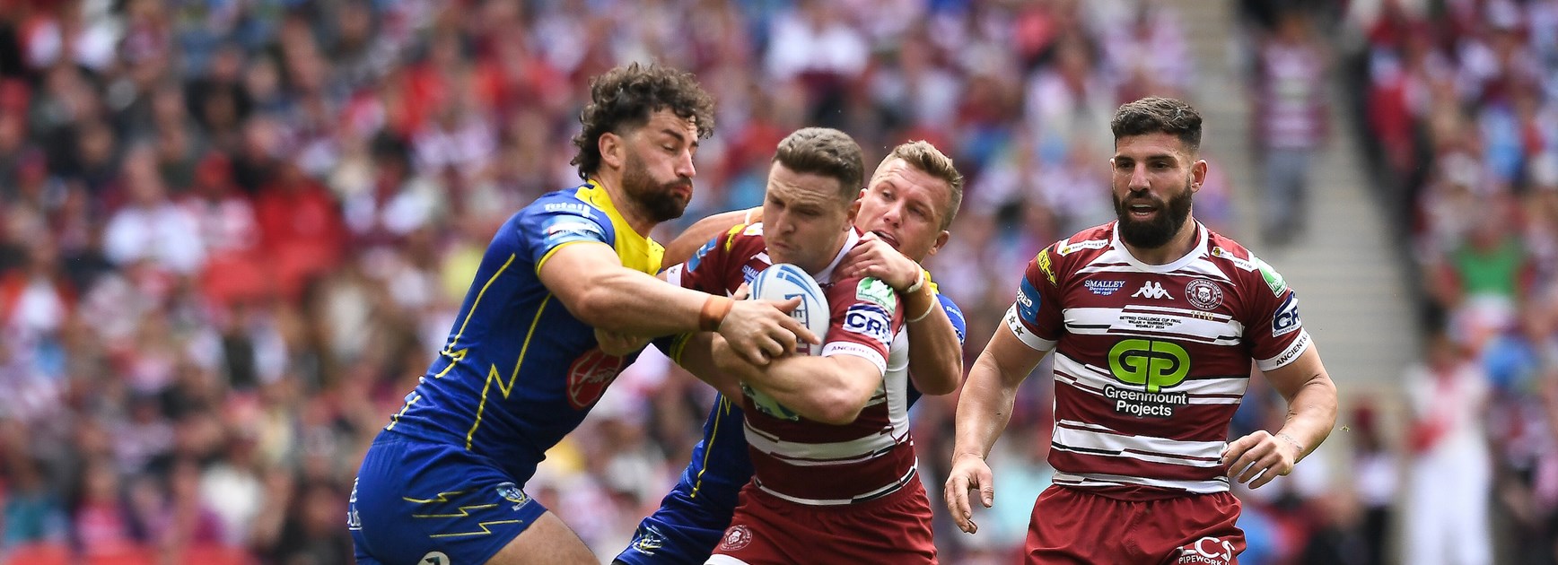 Wigan and Warrington name Las Vegas squads
