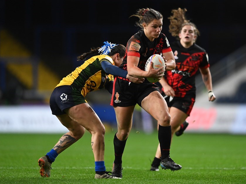 Megan Pakulis was named in the team of the tournament at the 2022 World Cup in England.