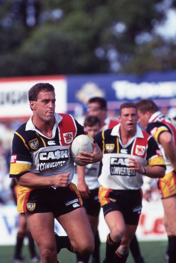 Rodney Howe in action for the Western Reds in 1995.