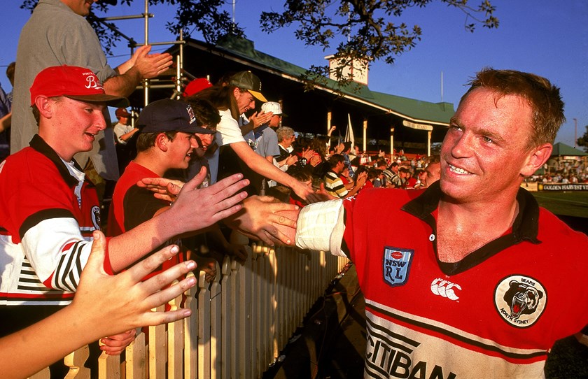 Bears legend Greg Florimo has led the fight for the 1908 foundation club to return to the NRL. 