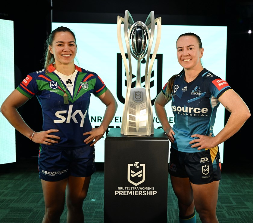 Titans captain Georgia Hale faces off with Warriors counterpart Apii Nicholls ahead of her return to Auckland to play her former club for the first time.